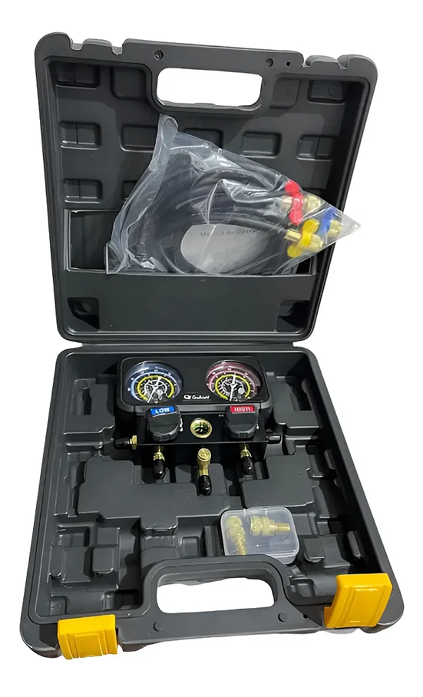 MANIFOLD R32 R410A R22 R134A COM MANGUEIRA 1.20M - GLT0002B GALLANT