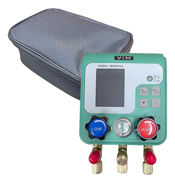 MANIFOLD DIGITAL PREMIUM R22 R134 R410A R32 R600 R290 R407 R404 R401  VIX