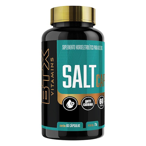 Salt Caps BTX 60 Caps - Capsulas de Sal Anti-Cãibra