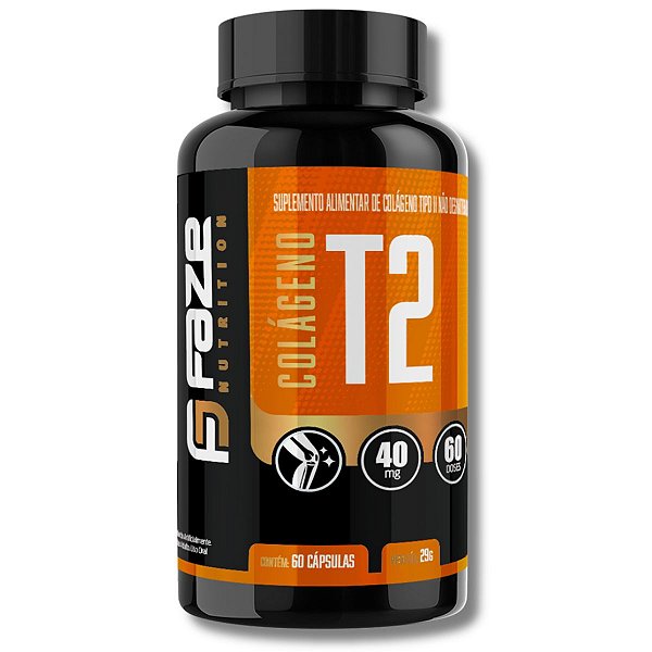 Colágeno T2 para articulação Faze Nutrition 60 Caps