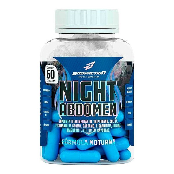 Night Abdômen 60 Caps Body Action - Original