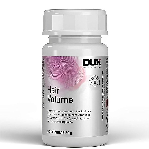 Multivitamínico Hair Volume 60 caps Dux Nutrition - Volume Capilar e Saúde dos Fios
