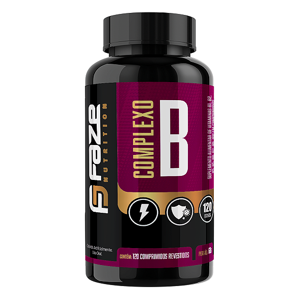Complexo B Multivitaminico Faze Nutrition 120 CAPS