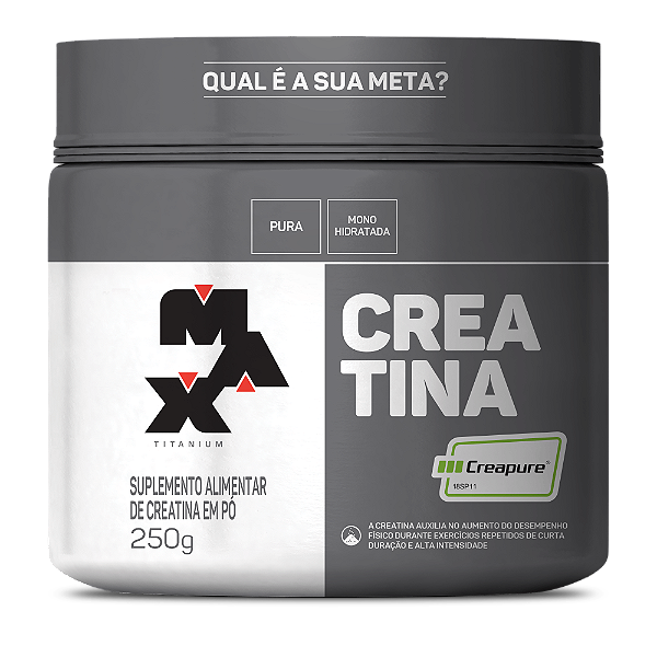Creatina Creapure 250g - MAX TITANIUM