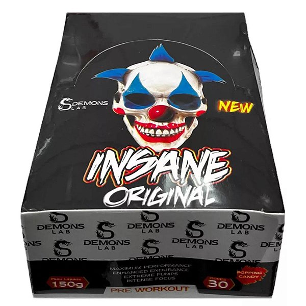 Pré Treino Sachê INSANE 5g - DEMONS LAB