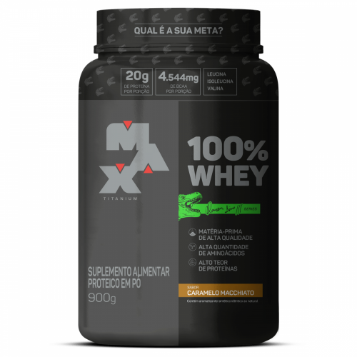 WHEY 100% RAMON DINO 900g - MAX TITANIUM