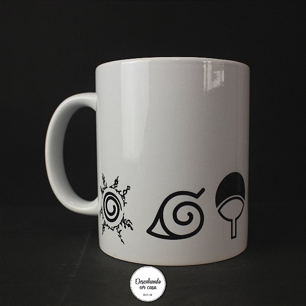Caneca Símbolos NARUTO - personalizado