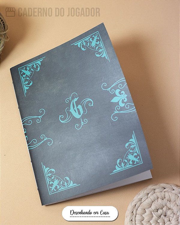 Caderno Jogador  RPG  - Livreto