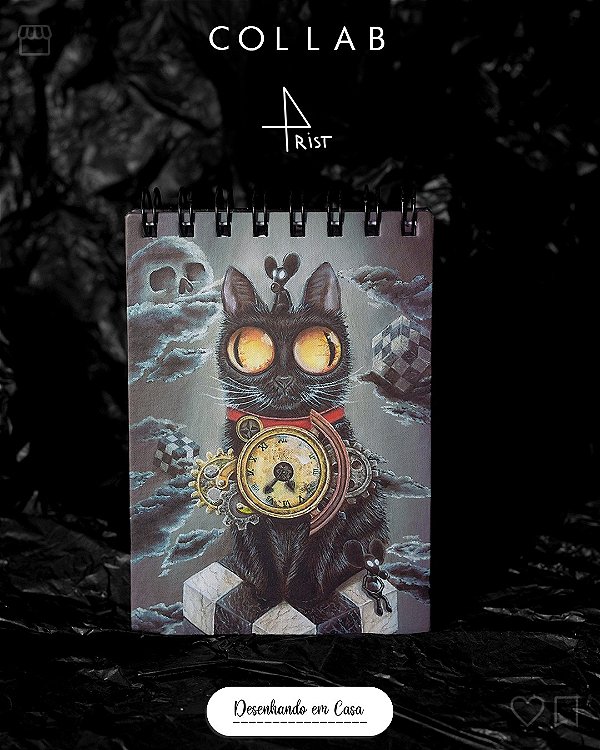 Note Pad - "Passos do tempo"
