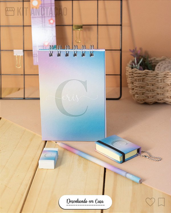 Kit anotação (PERSONALIZADO)