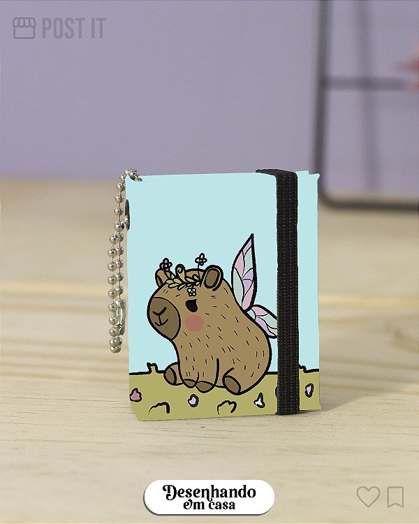 Post it  - Capivara Mágica
