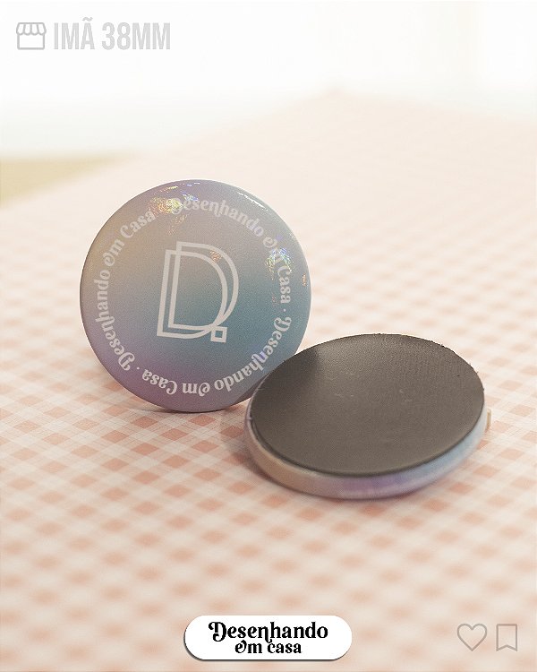 Imã Botton 38MM - Personalizado