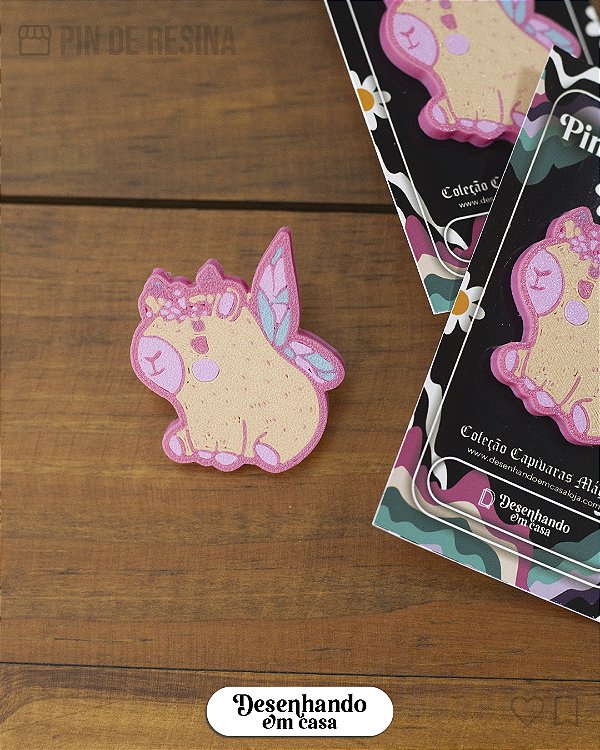 Pin de Resina - CapiVárias