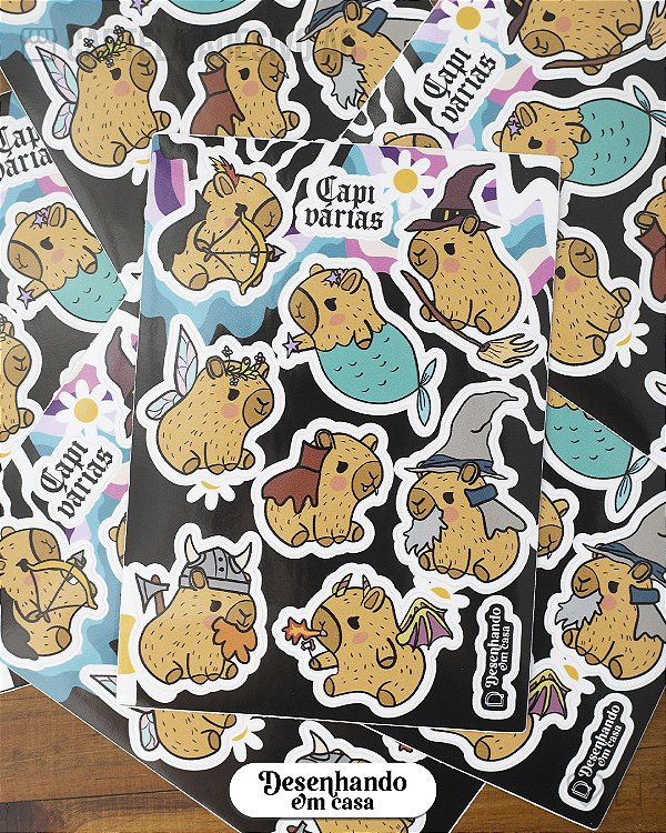 Cartela Adesivo - CapiVárias