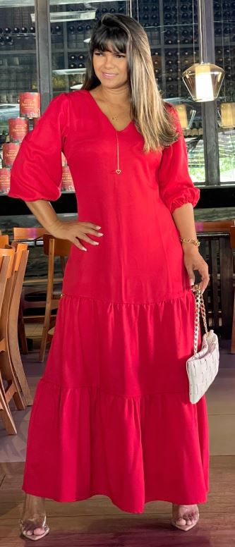 VESTIDO LONGO LUANA