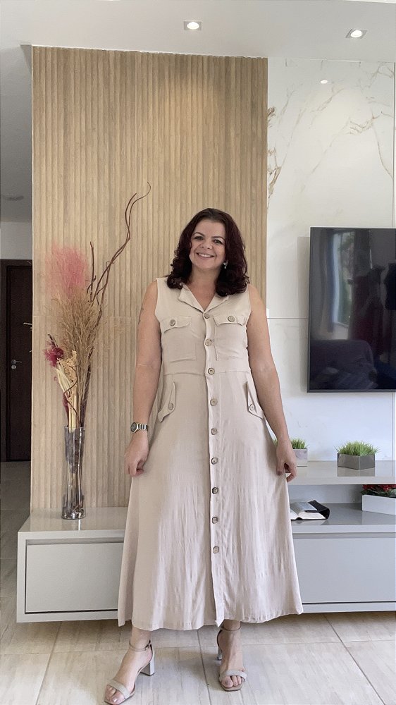 VESTIDO ÀGATA - NUDE