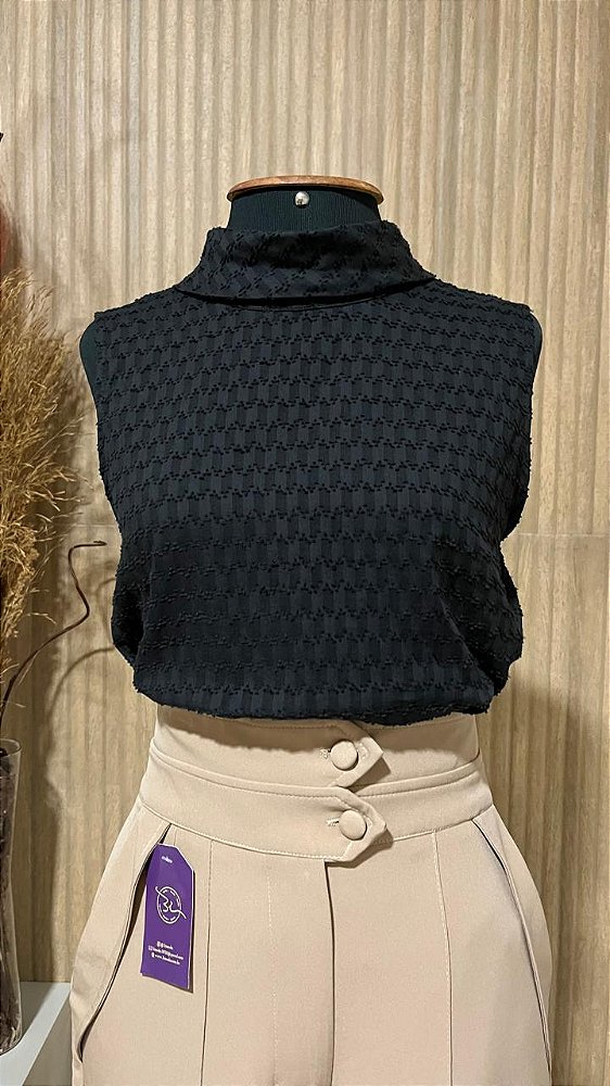 BLUSA ISABELA - PRETA