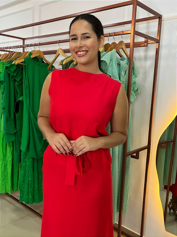 BLUSA PESPONTO LINHA PLUS - VERMELHO