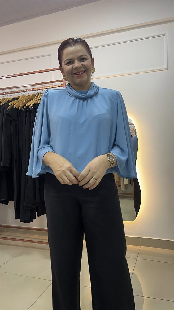 BLUSA MANGA FLARE