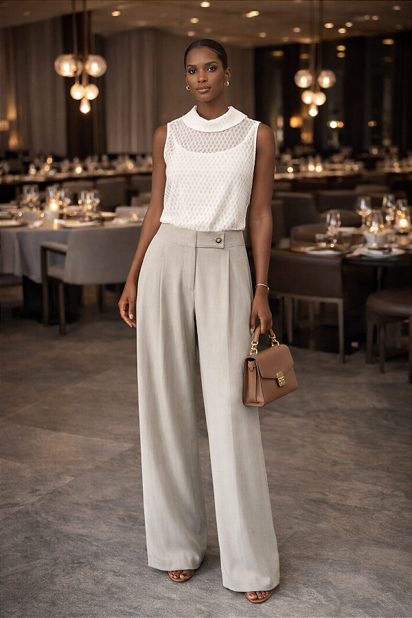 CALÇA LINHO PANTALONA