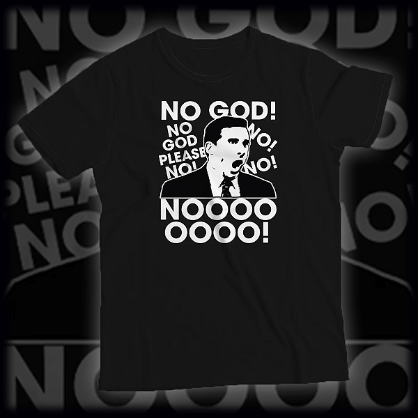 Camisa The Office No God Please no God