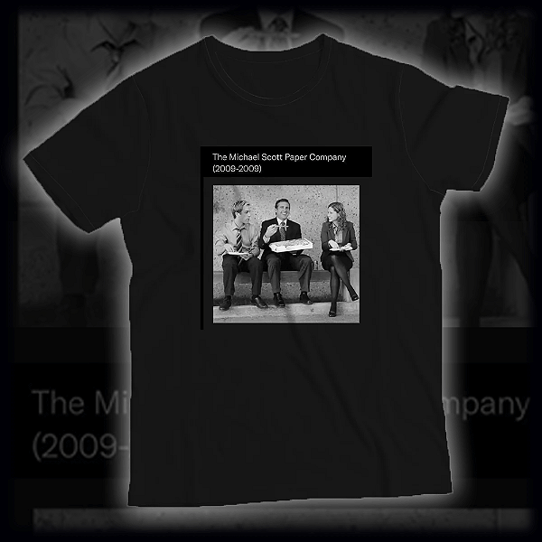 Camisa The Office Michael Scott Paper