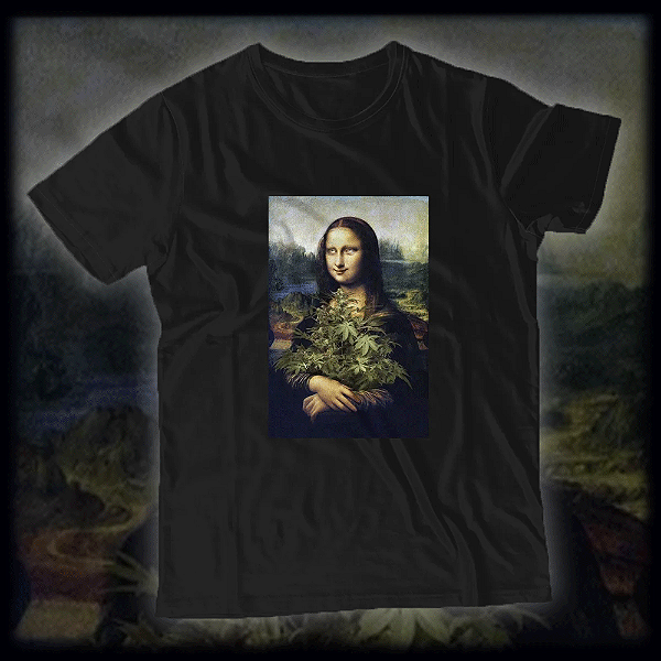Camisa Mona Lisa maconheira