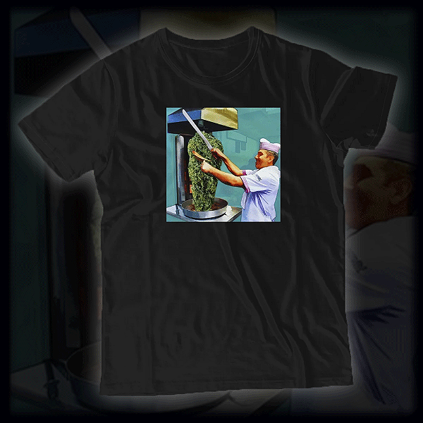 Camisa Churrasco Grego de maconha