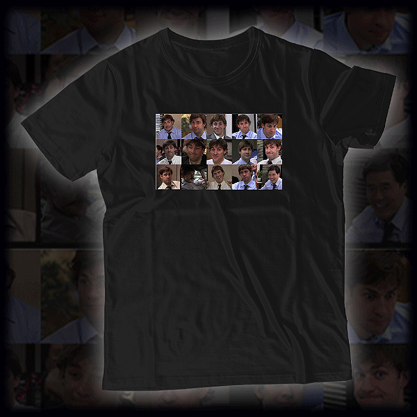 Camisa The Office Jims Faces