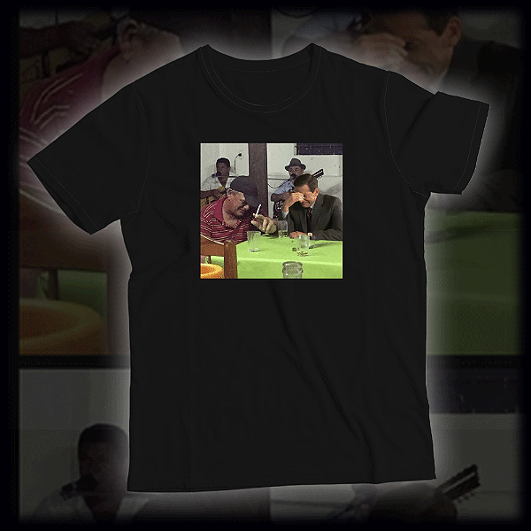 Camisa The Office Michael chorando no buteco