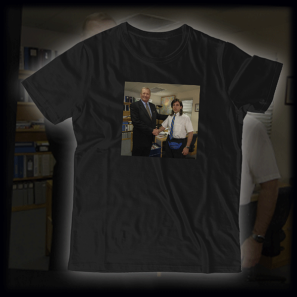 Camisa The Office O grande aperto de mão