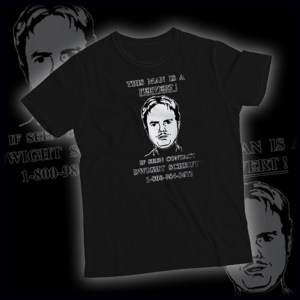 Camisa The Office This man is a pervert
