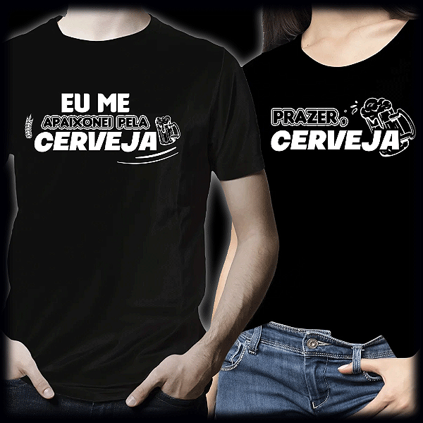 Kit Casal eu me apaixonei pela cerveja