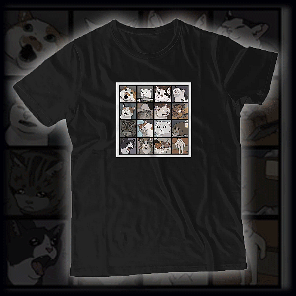 Camisa Memes de Gatinhos
