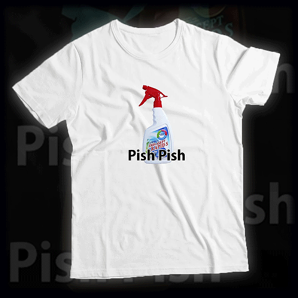 Camisa Meme Pish Pish
