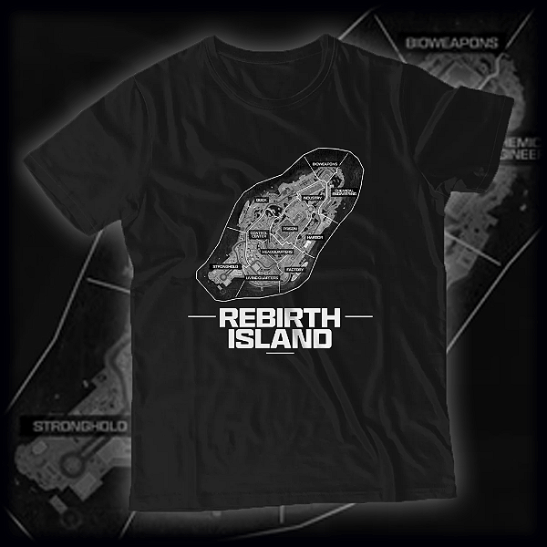Camisa Rebirth Island Call of Duty