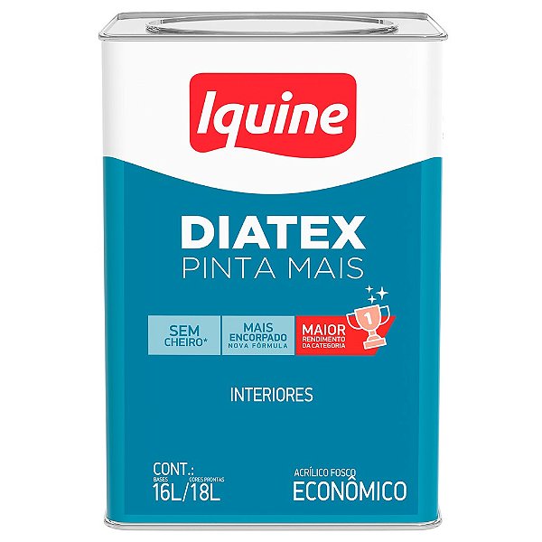Tinta Iquine Diatex Fosco 16L 1742 Salvador