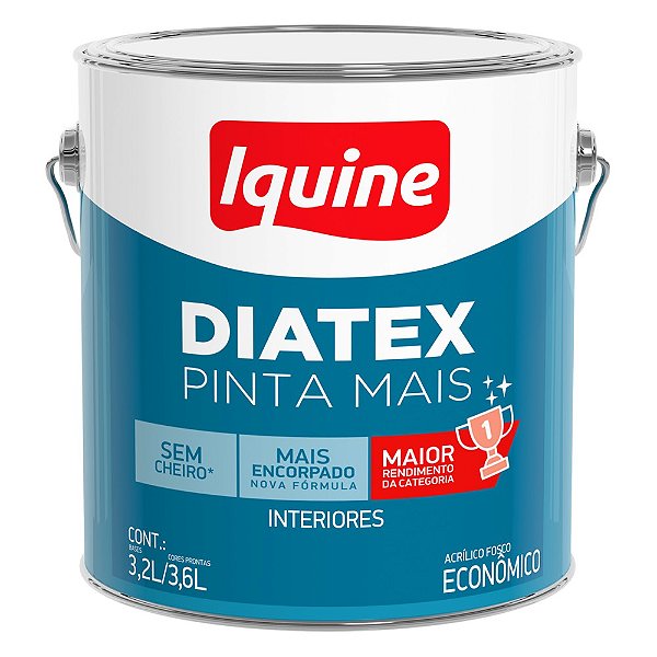 Tinta Iquine Diatex Fosco 3,2L 2147 Granito