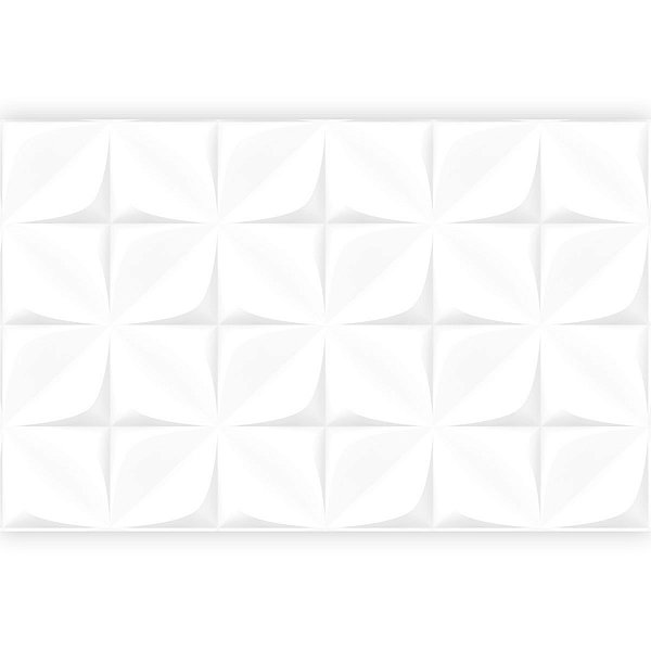 Revestimento Cerâmico Arielle Florida White 37x59 Cx/2,43m²