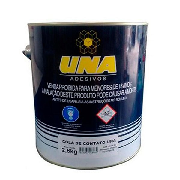 COLA DE CONTATO 2,8KG UNA