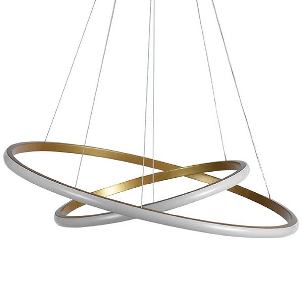 Pendente Led Montreal 3000k 35w Ouro Fosco Taschibra