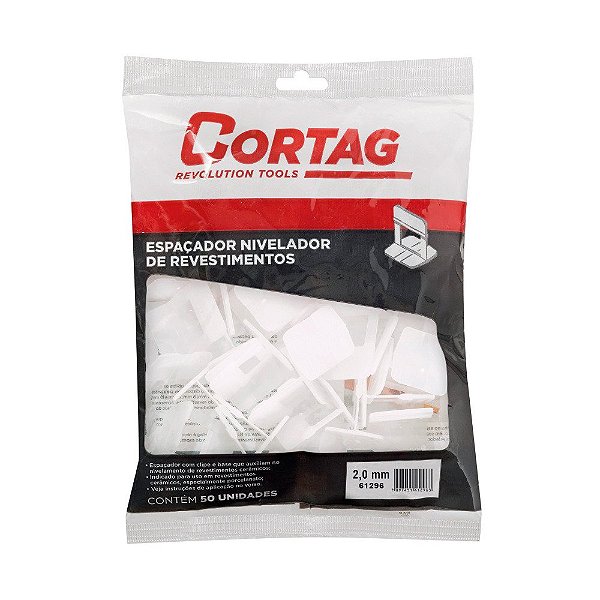Espaçador Nivelador De Pisos 2,0mm Cortag