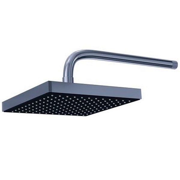 Chuveiro Articulado Quadrado 8" Luxo Cromado Civitt