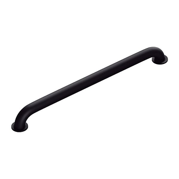 Barra De Apoio Para Banheiro Preto Fosco 60cm Civitt