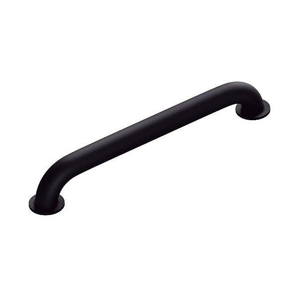 Barra De Apoio Para Banheiro Preto Fosco 40cm Civitt