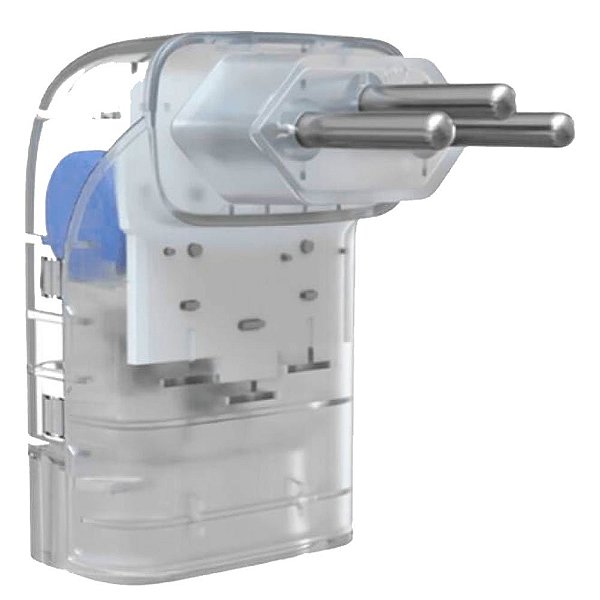 Protetor Contra Surtos Dps 3 Pinos 20a Bivolt Pocket Fit Transparente Clamper