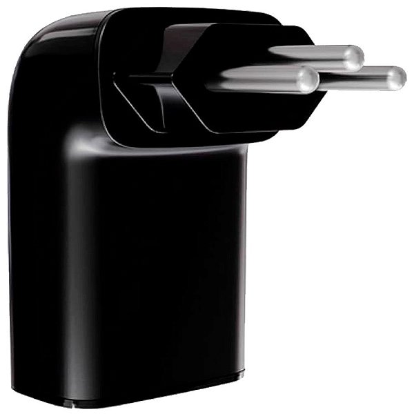 Protetor Contra Surtos Dps 3 Pinos 20a Bivolt Pocket Fit Preto Clamper