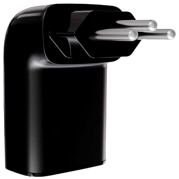 Protetor Contra Surtos Dps 3 Pinos 10a Bivolt Pocket Fit Preto Clamper