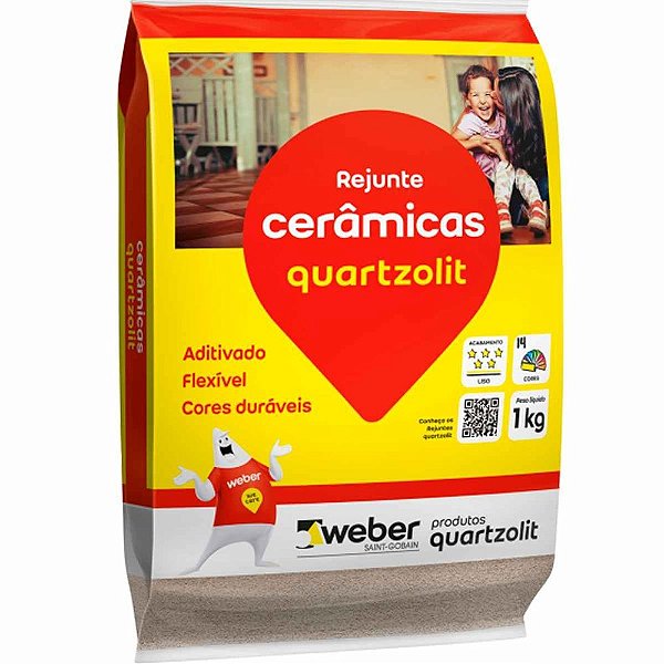Rejunte Cerâmico Fd15 Branco Quartzolit