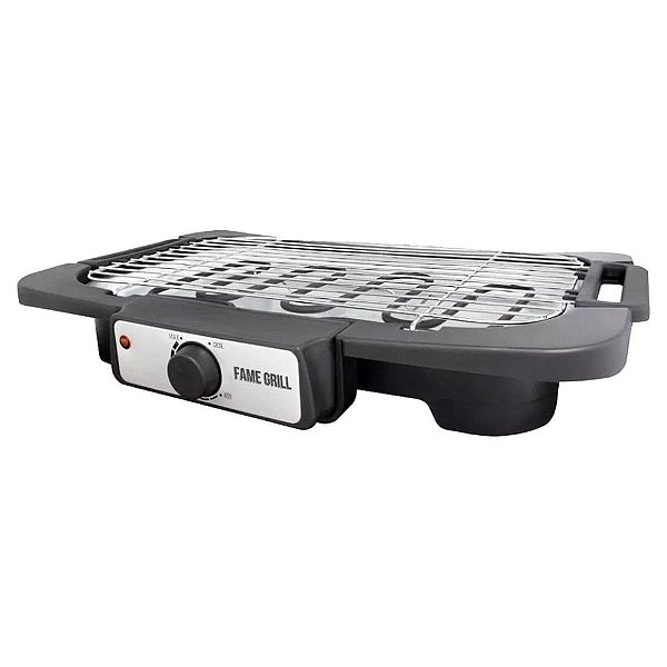 Churrasqueira Eletrica  Grill Multiuso 127v 1800w Grande Fame